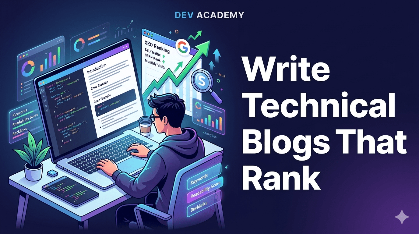 How to Write Better Technical Blogs That Rank cover image